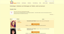 Desktop Screenshot of kartenlegen-0900.de